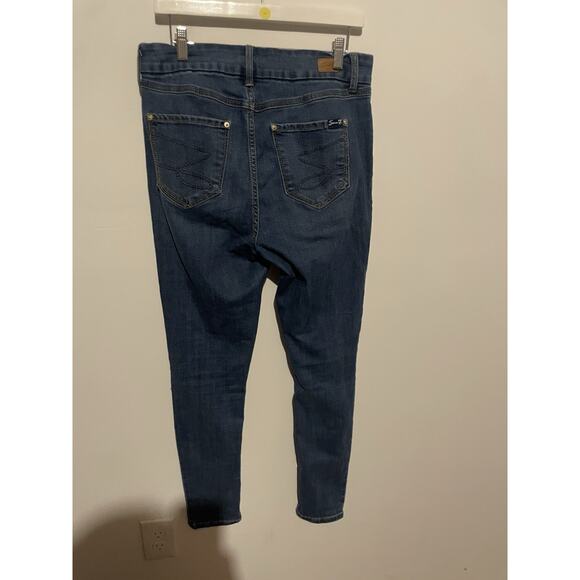 Seven 7 Skinny Jeans Womens 10 Blue Denim - Picture 5 of 5